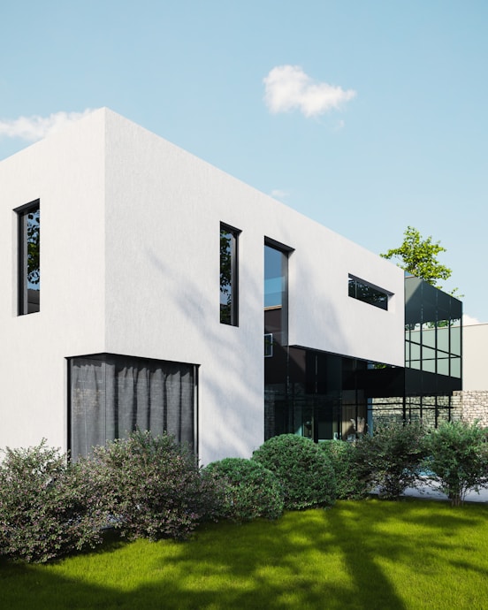 Luxury villa interior and exterior design